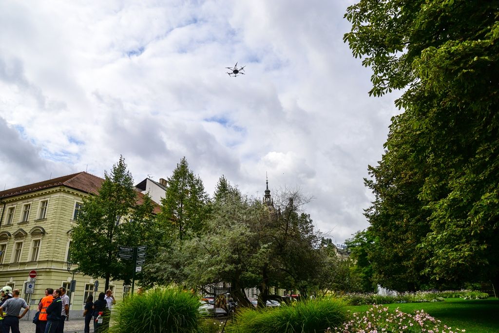 Plzeň má za sebou praktické cvičení složek integrovaného záchranného systému (foto: M. Pecuch, 6.9.2017)