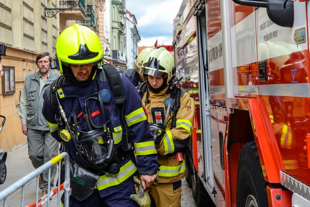 Plzeň má za sebou praktické cvičení složek integrovaného záchranného systému (foto: M. Pecuch, 6.9.2017)