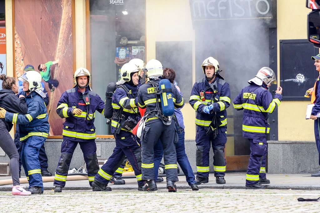 Plzeň má za sebou praktické cvičení složek integrovaného záchranného systému (foto: M. Pecuch, 6.9.2017)
