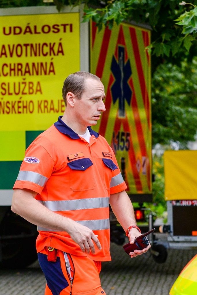 Plzeň má za sebou praktické cvičení složek integrovaného záchranného systému (foto: M. Pecuch, 6.9.2017)