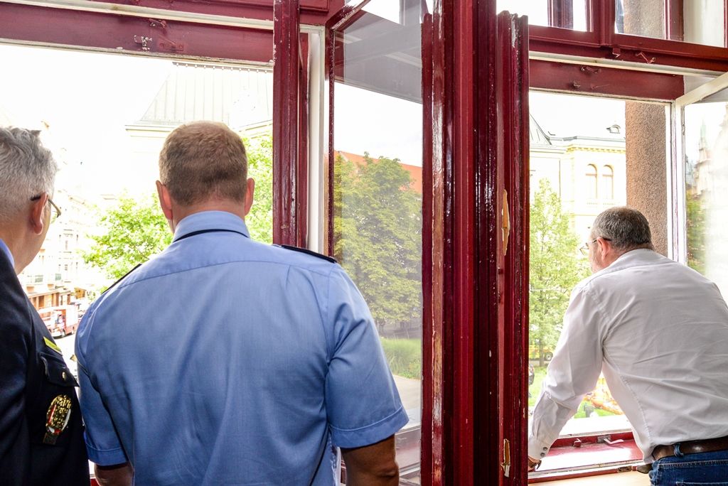 Plzeň má za sebou praktické cvičení složek integrovaného záchranného systému (foto: M. Pecuch, 6.9.2017)