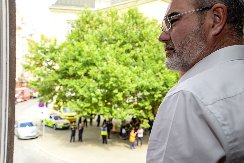 Plzeň má za sebou praktické cvičení složek integrovaného záchranného systému (foto: M. Pecuch, 6.9.2017)