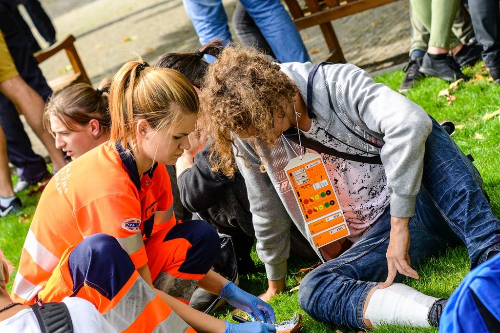 Plzeň má za sebou praktické cvičení složek integrovaného záchranného systému (foto: M. Pecuch, 6.9.2017)