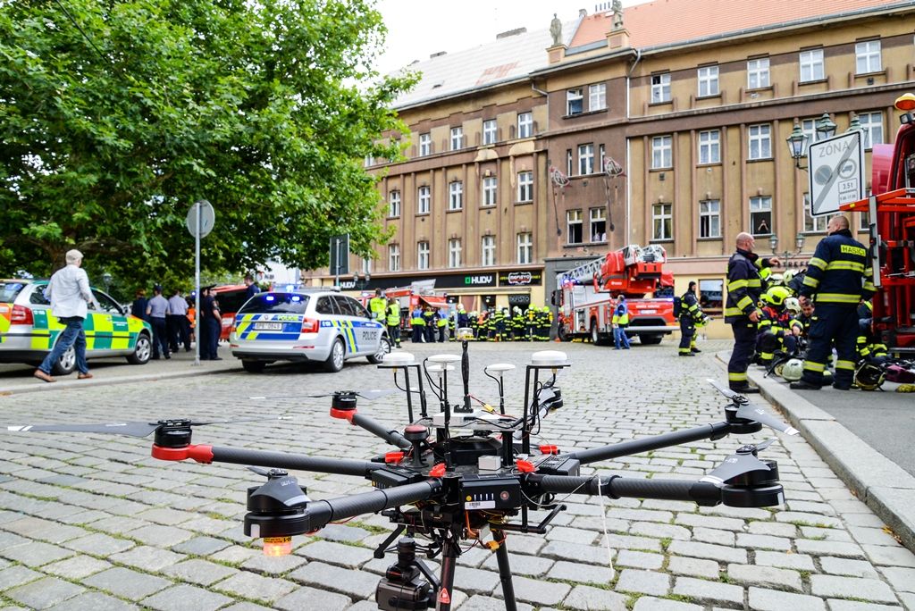 Plzeň má za sebou praktické cvičení složek integrovaného záchranného systému