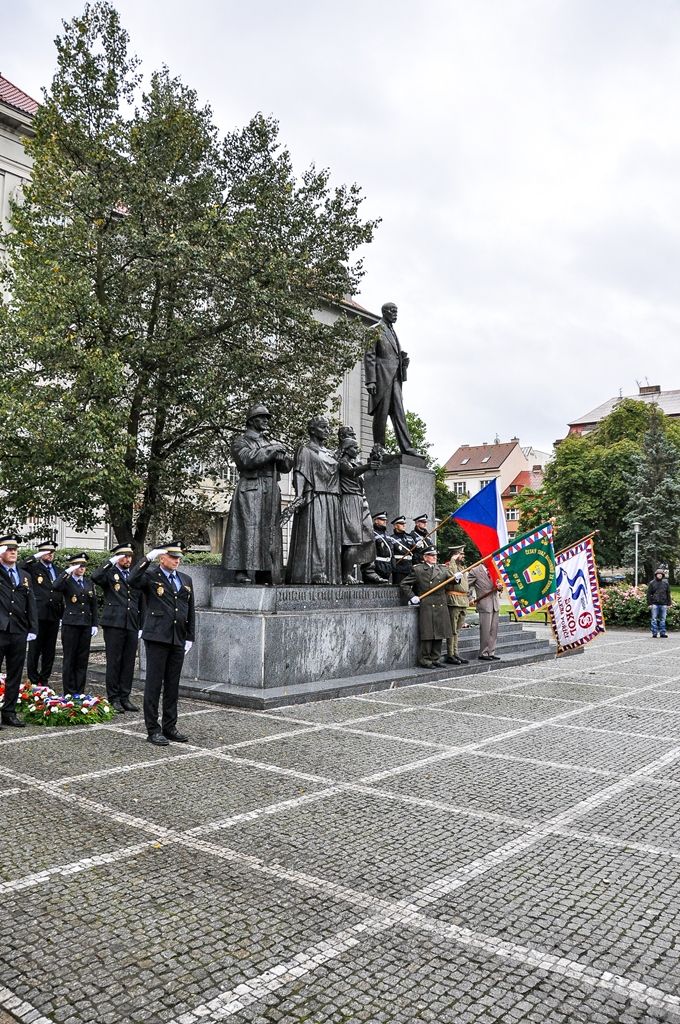 Plzeň si připomněla úmrtí T. G. Masaryka (foto: M. Pecuch, 14.9.2017)
