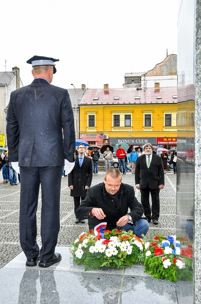 Plzeň si připomněla úmrtí T. G. Masaryka (foto: M. Pecuch, 14.9.2017)