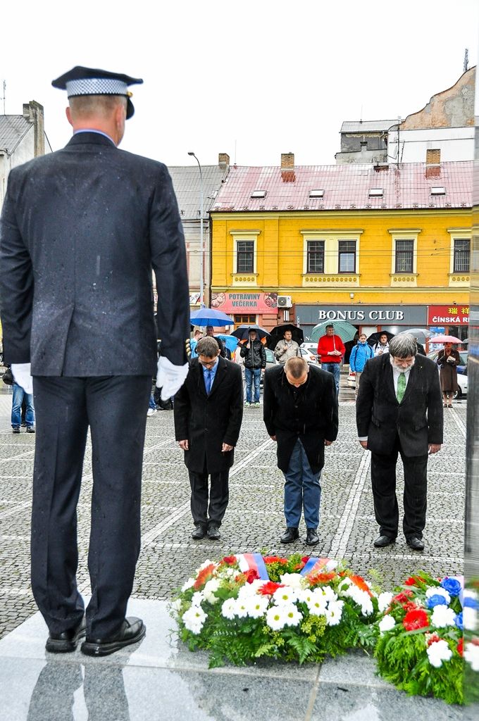 Plzeň si připomněla úmrtí T. G. Masaryka (foto: M. Pecuch, 14.9.2017)