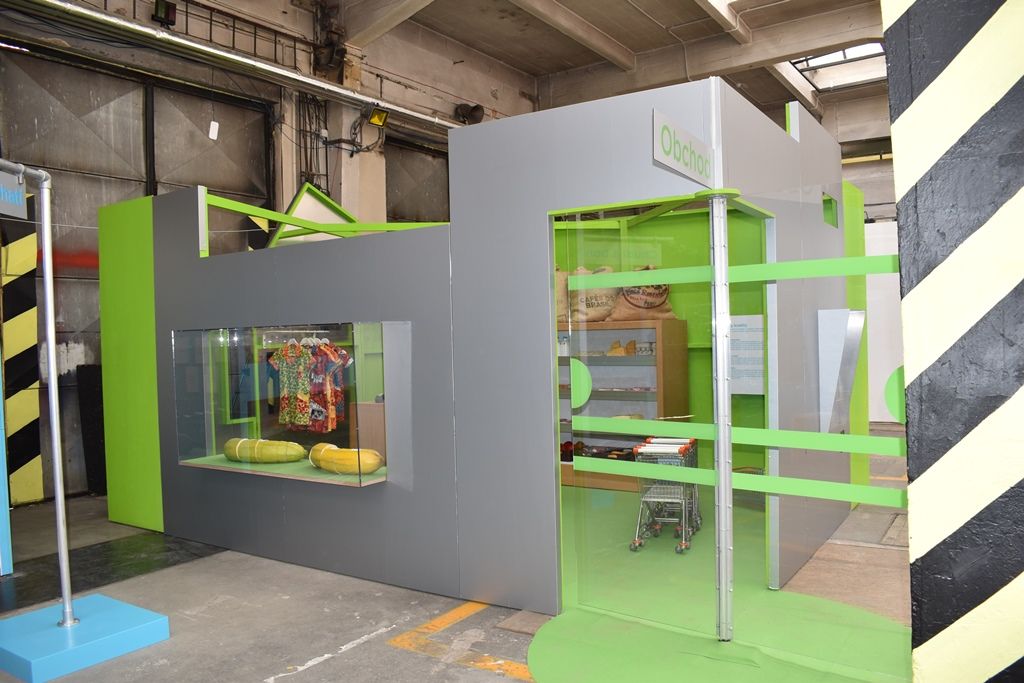 Výstava Jak se točí peníze učí děti hospodařit s penězi (foto: A. Jarošová, 4.10.2017)