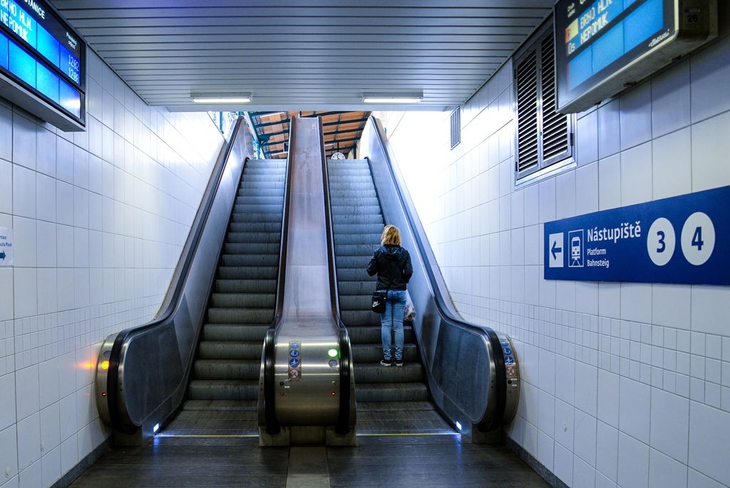 První část modernizace plzeňského hlavního vlakového nádraží byla dokončena (foto: M. Pecuch, 5.10.2017)