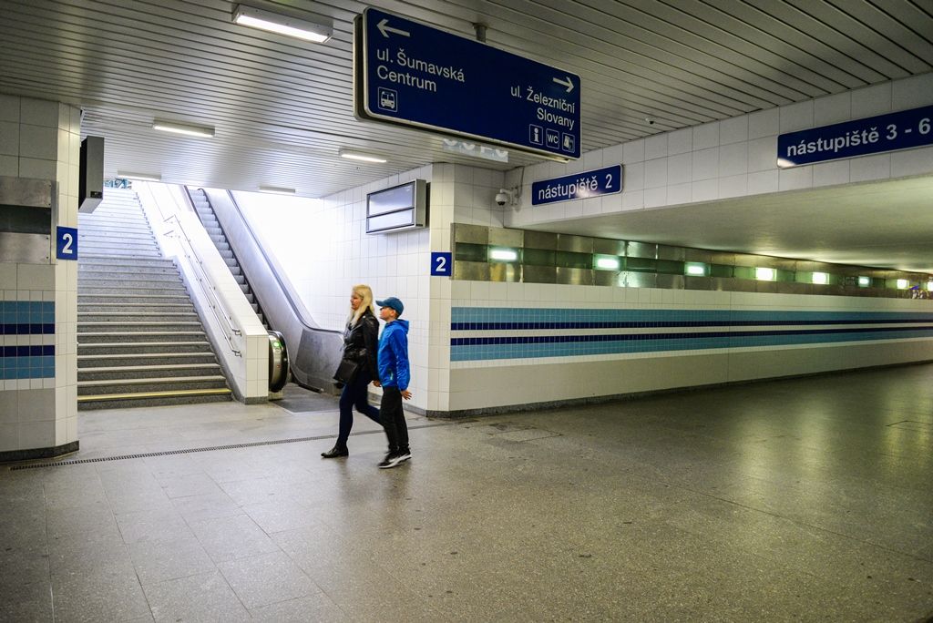 První část modernizace plzeňského hlavního vlakového nádraží byla dokončena (foto: M. Pecuch, 5.10.2017)