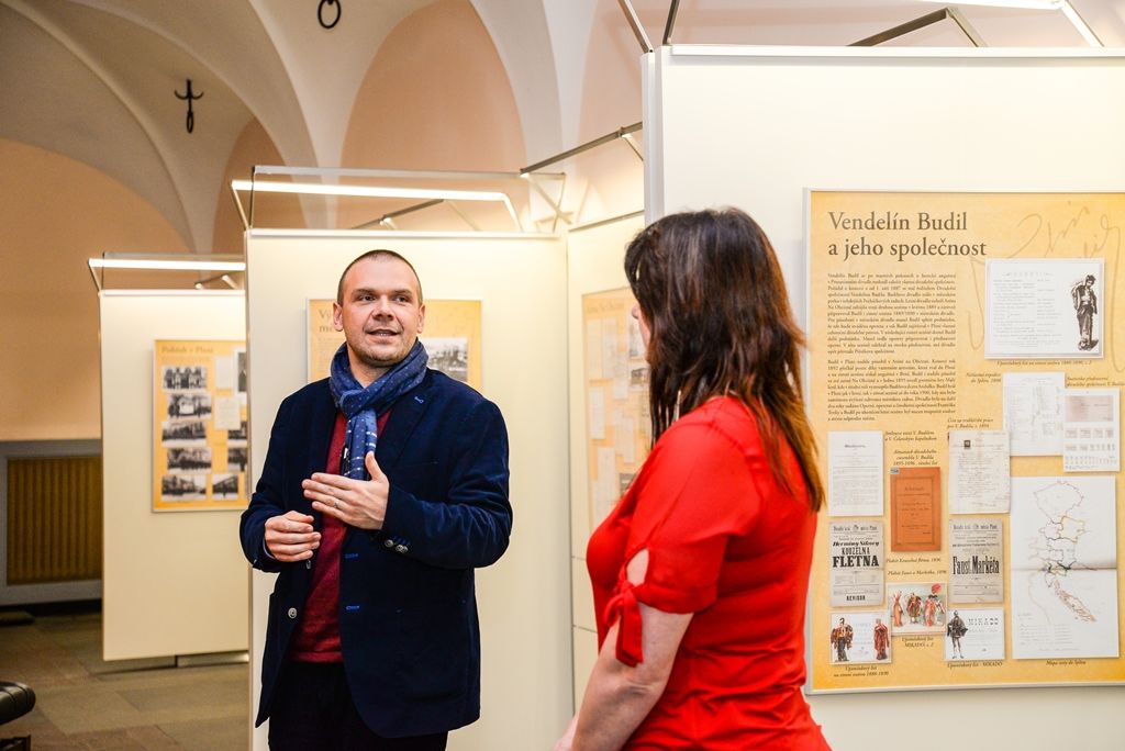 Výstava Vendelína Budila (foto: M. Pecuch, 9.10.2017)