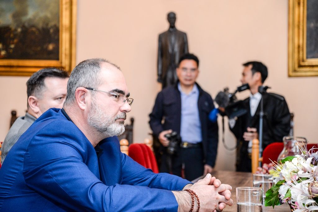 Velvyslanec Vietnamu navštívil Plzeň (foto: M. Pecuch, 12.10.2017)