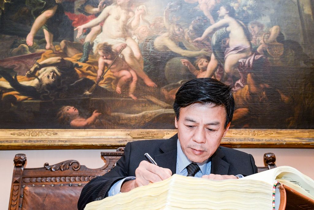 Velvyslanec Vietnamu navštívil Plzeň (foto: M. Pecuch, 12.10.2017)