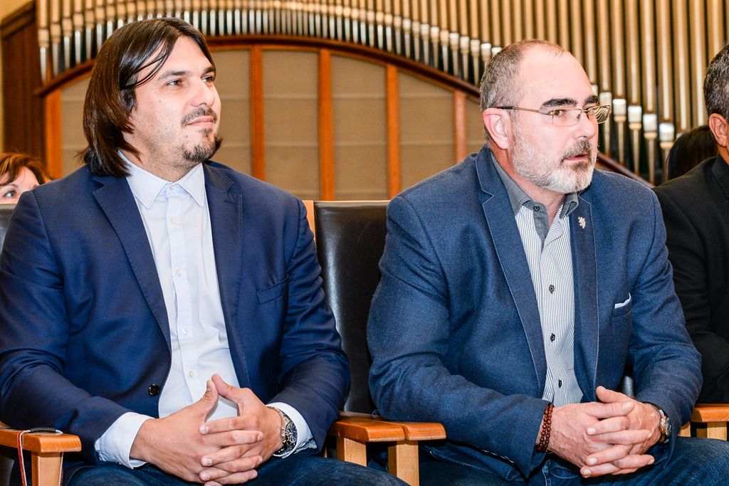 Zástupci města poděkovali partnerům a klubům Letní Sportmanie Plzeň 2017 (foto: M. Pecuch, 17.10.2017)