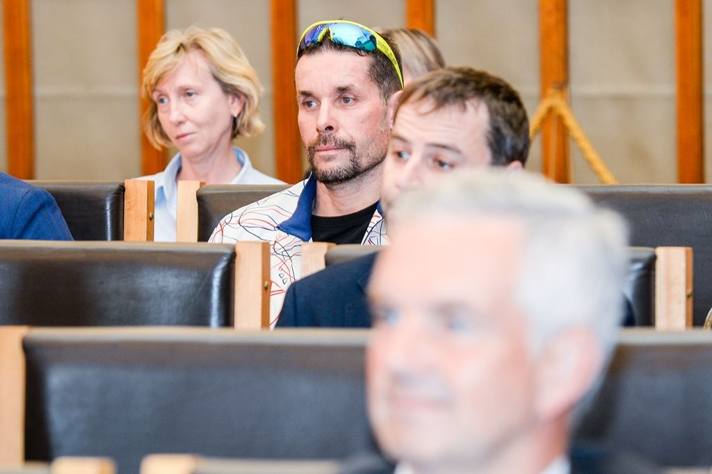 Zástupci města poděkovali partnerům a klubům Letní Sportmanie Plzeň 2017 (foto: M. Pecuch, 17.10.2017)