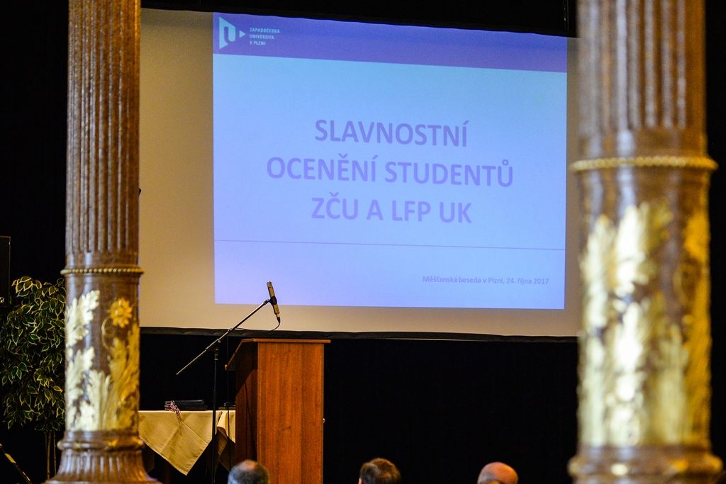 Stipendium města Plzně letos obdrží deset studentů (foto: M. Pecuch, 24.10.2017)
