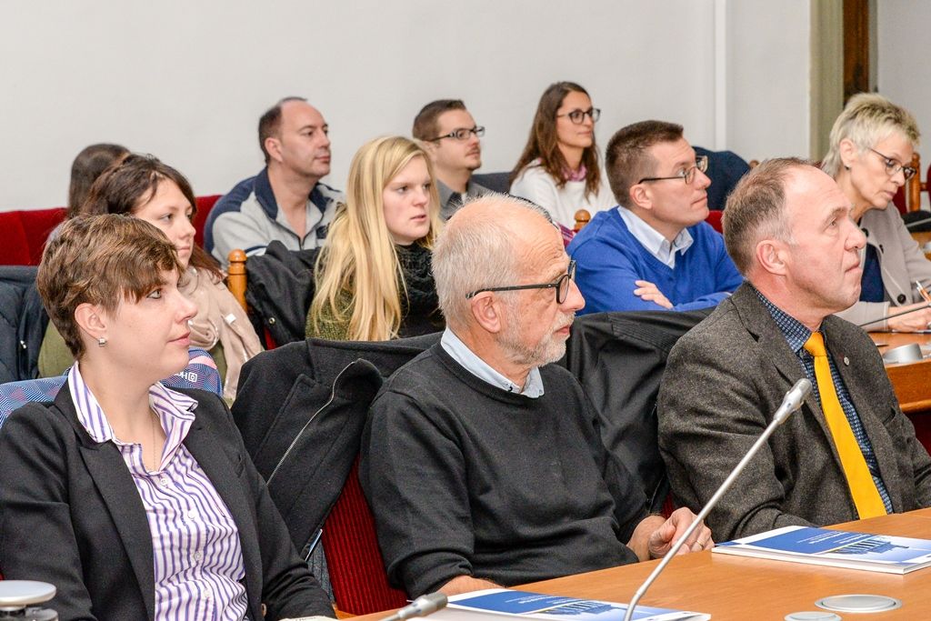 Zástupci vysoké školy v Bavorsku navštívili Plzeň (foto: M. Pecuch, 1.11.2017)