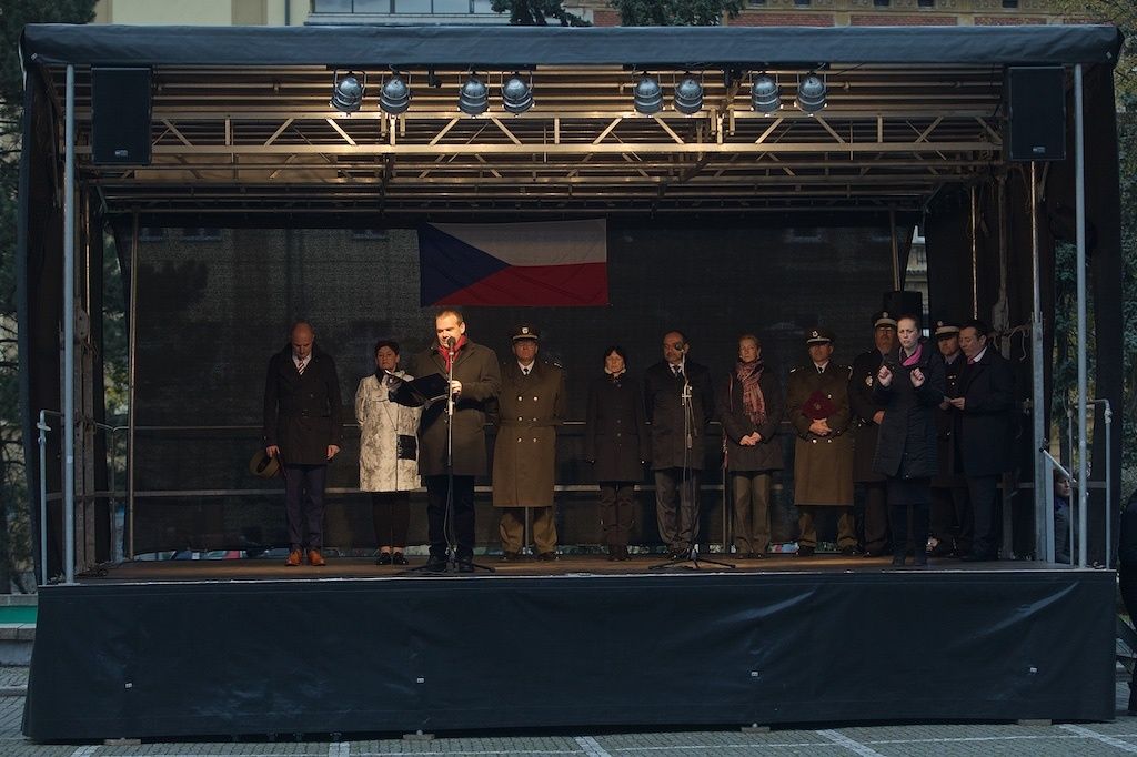Oslavy vzniku samostatného Československa v Plzni (foto: M. Chaloupka / R. Muchka, 28.10.2017)