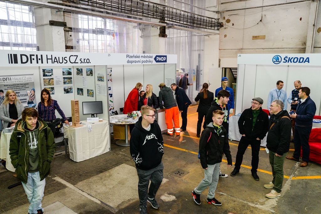 Festival vzdělávání a práce Posviť si na budoucnost (foto: M. Pecuch, 10.11.2017)