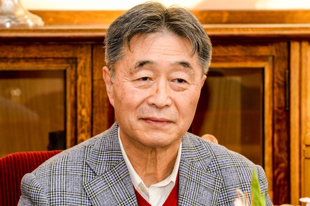 Japonský mistr aikido navštívil plzeňskou radnici (foto: M. Pecuch, 15.11.2017)