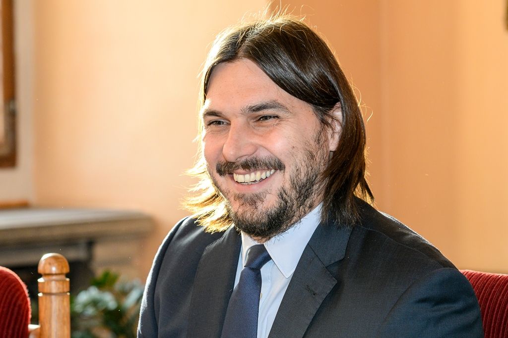 Japonský mistr aikido navštívil plzeňskou radnici (foto: M. Pecuch, 15.11.2017)