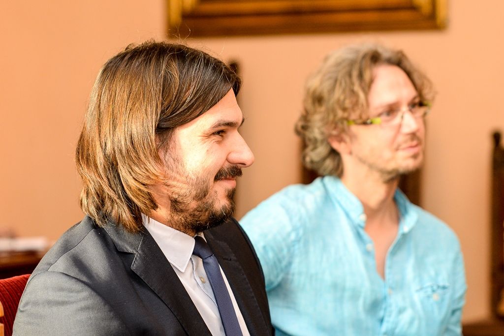 Japonský mistr aikido navštívil plzeňskou radnici (foto: M. Pecuch, 15.11.2017)