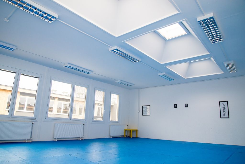 Nové centrum pro sport, tanec a umění Krašovská Aktivity centrum Plzeň (foto: M. Pecuch, 21.11.2017)