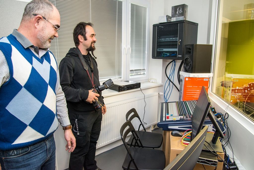 Nové centrum pro sport, tanec a umění Krašovská Aktivity centrum Plzeň (foto: M. Pecuch, 21.11.2017)