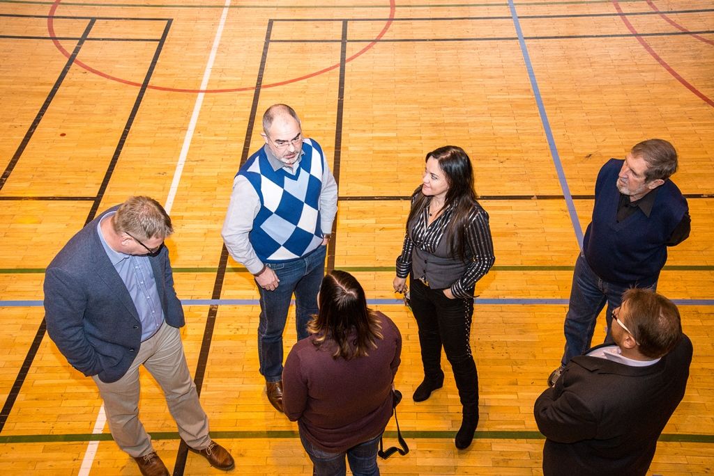 Nové centrum pro sport, tanec a umění Krašovská Aktivity centrum Plzeň (foto: M. Pecuch, 21.11.2017)