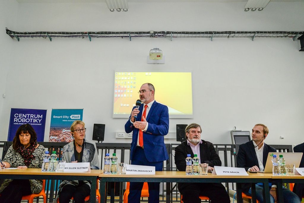 Konference Smart City Mobility (foto: M. Pecuch, 28.11.2017)