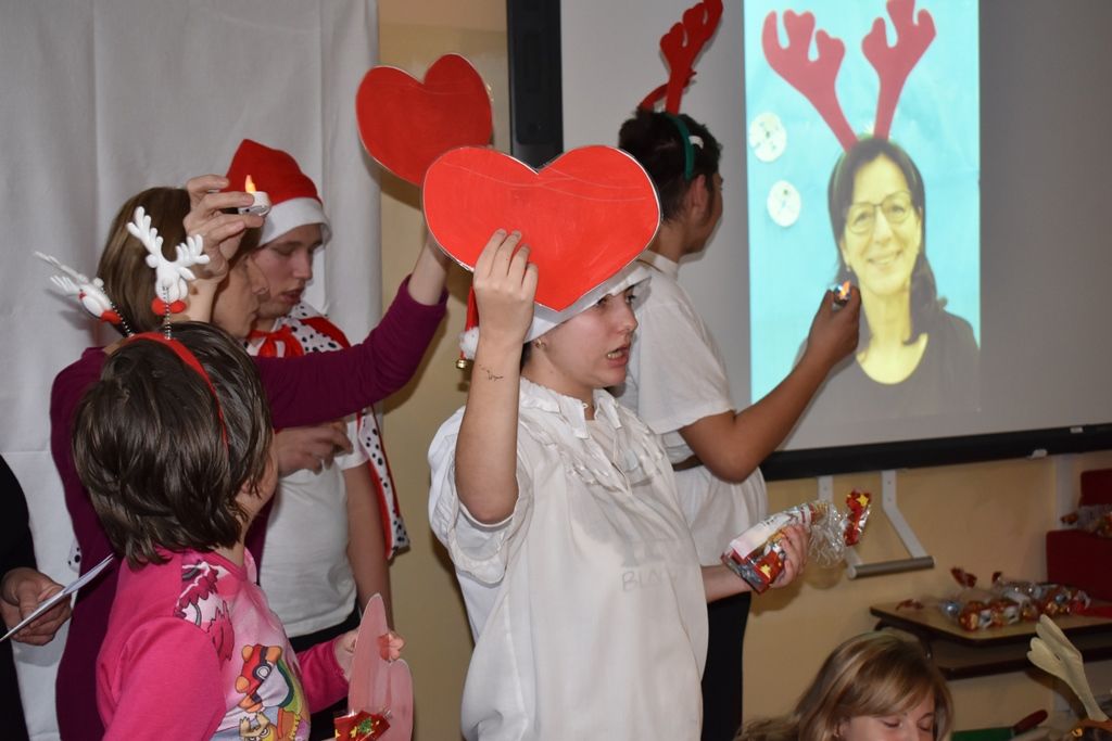 Primátor navštívil mikulášskou besídku dětí ze speciální školy (foto: E. Barborková, 5.12.2017)