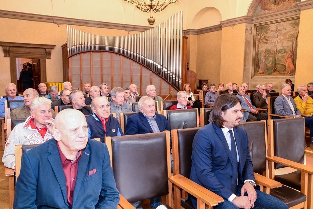 Primátor přijal plzeňské sportovní legendy (foto: M. Pecuch, 13.12.2017)