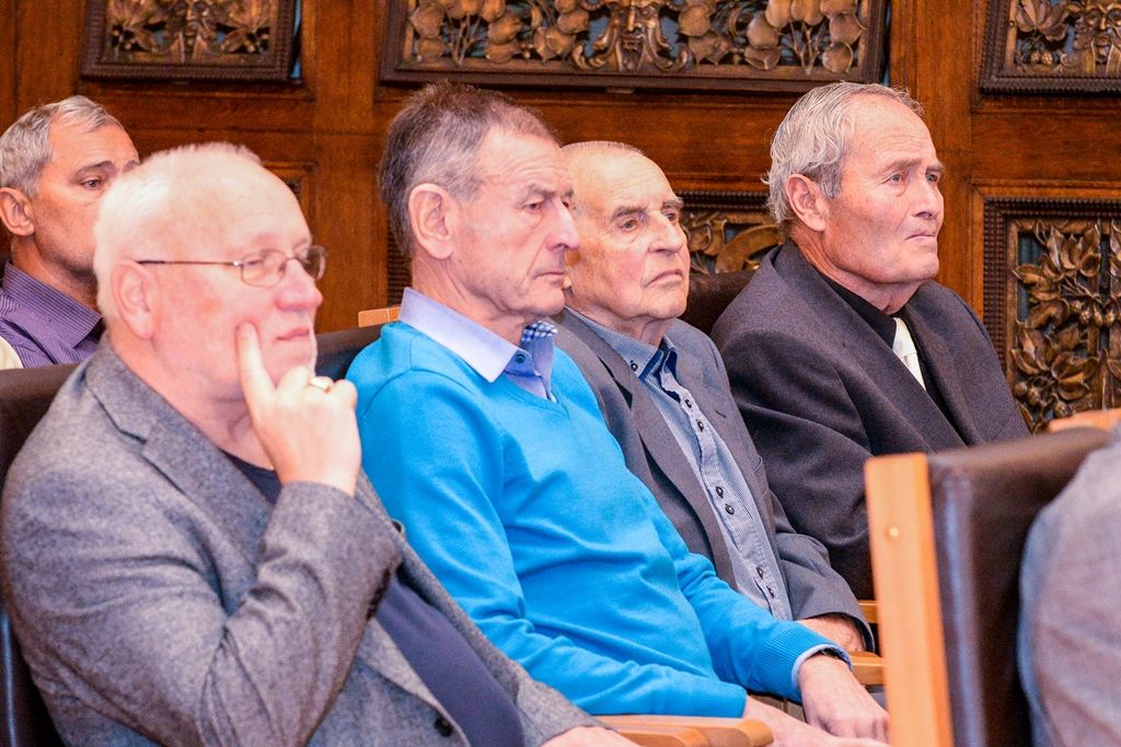 Primátor přijal plzeňské sportovní legendy (foto: M. Pecuch, 13.12.2017)