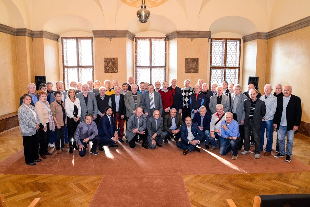 Primátor přijal plzeňské sportovní legendy