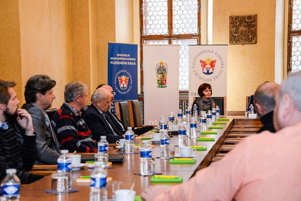 Plzeň podepsala memorandum s hospodářskými komorami o spolupráci (foto: M. Pecuch, 15.12.2017)