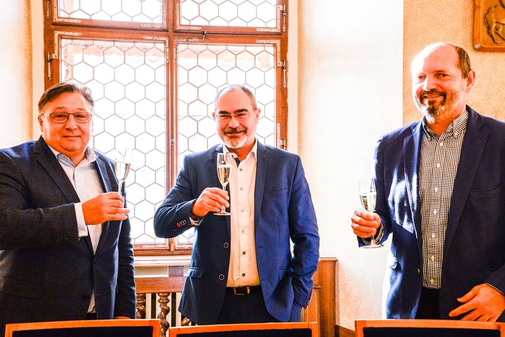 Plzeň podepsala memorandum s hospodářskými komorami o spolupráci (foto: M. Pecuch, 15.12.2017)