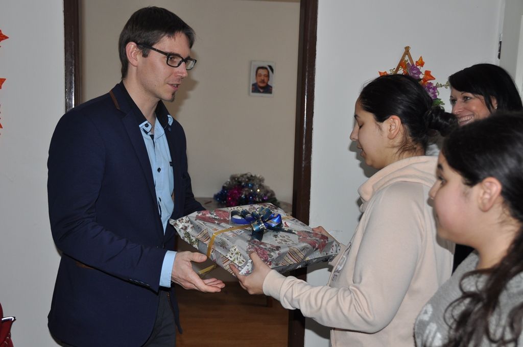 Plzeňští radní navštívili před Vánoci 17 zařízení poskytujících sociální služby (foto: M. Pecuch, Odbor sociálních služeb MMP, 20.12.2017)