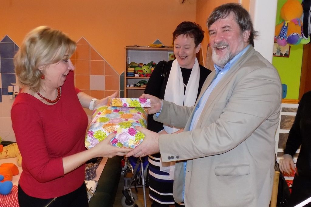 Plzeňští radní navštívili před Vánoci 17 zařízení poskytujících sociální služby (foto: M. Pecuch, Odbor sociálních služeb MMP, 20.12.2017)