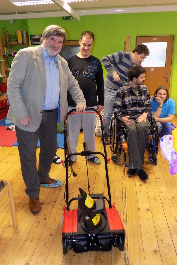 Plzeňští radní navštívili před Vánoci 17 zařízení poskytujících sociální služby (foto: M. Pecuch, Odbor sociálních služeb MMP, 20.12.2017)