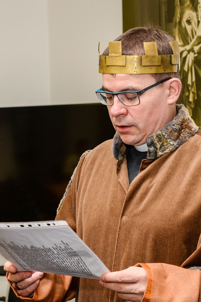 Primátor, hejtman a biskup podpořili Tříkrálovou sbírku (foto: M. Pecuch/A. Jarošová, 8.1.2018)
