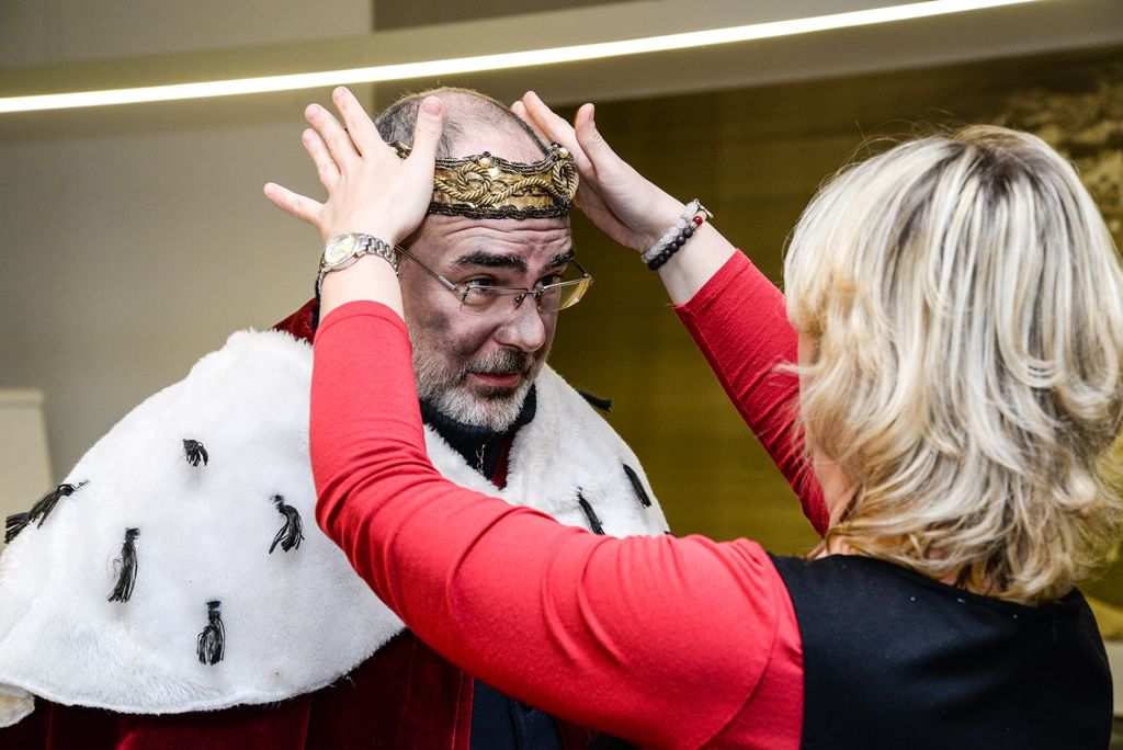 Primátor, hejtman a biskup podpořili Tříkrálovou sbírku (foto: M. Pecuch/A. Jarošová, 8.1.2018)