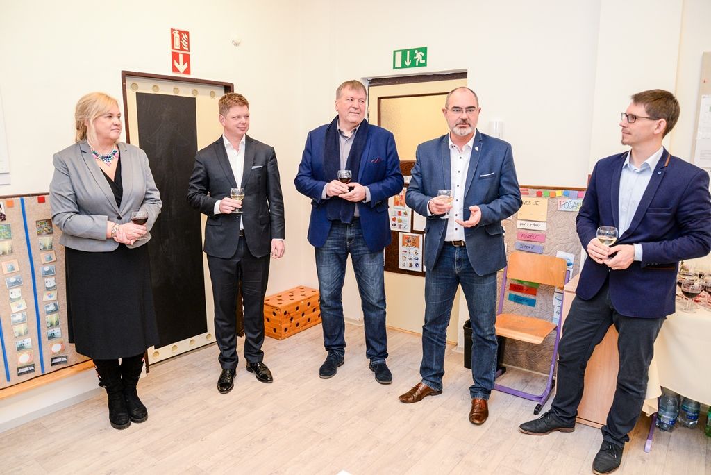 Speciální škola v Macháčkově ulici je po rekonstrukci (foto: M. Pecuch, 10.1.2018)