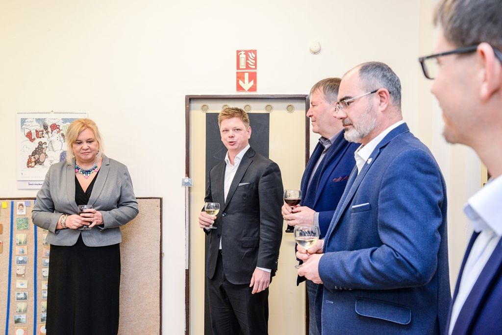 Speciální škola v Macháčkově ulici je po rekonstrukci (foto: M. Pecuch, 10.1.2018)