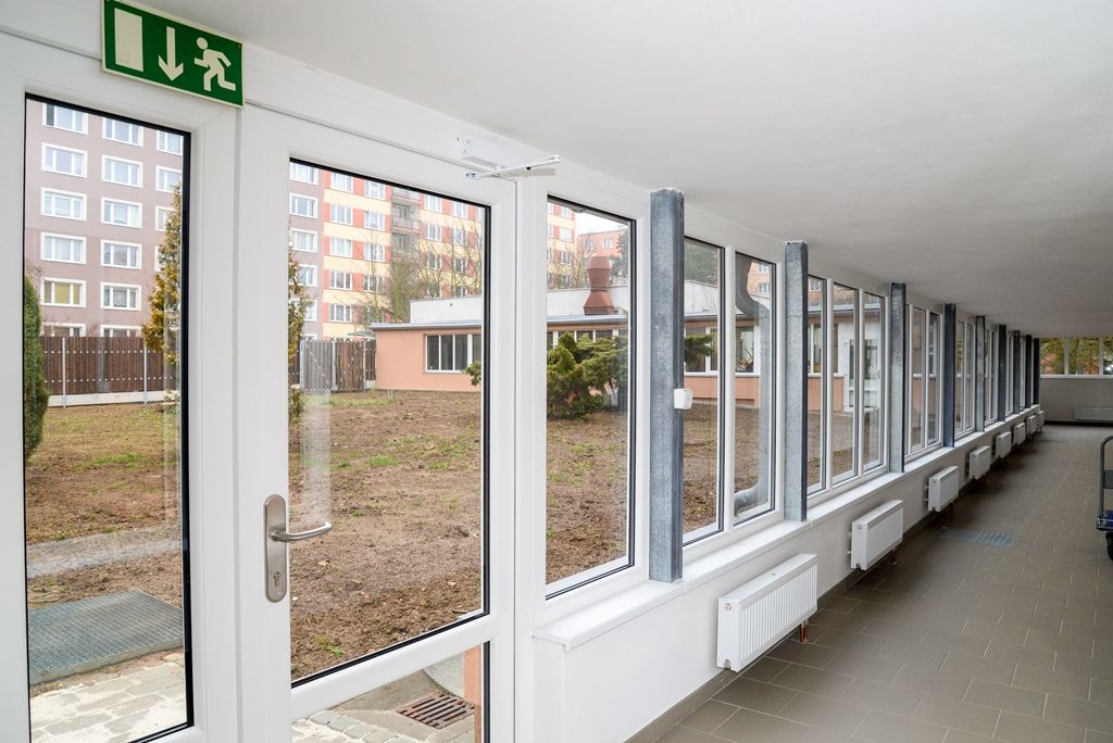Speciální škola v Macháčkově ulici je po rekonstrukci (foto: M. Pecuch, 10.1.2018)