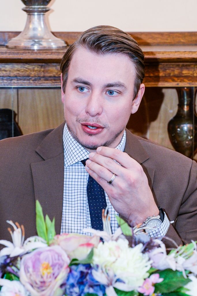 Házenkář Filip Jícha navštívil plzeňskou radnici (foto: M. Pecuch, 12.1.2018)