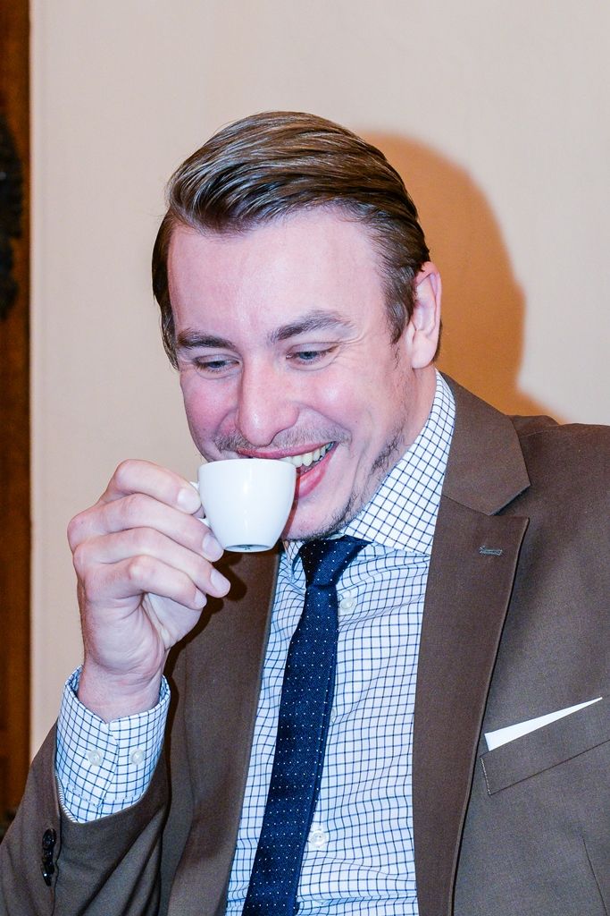 Házenkář Filip Jícha navštívil plzeňskou radnici (foto: M. Pecuch, 12.1.2018)