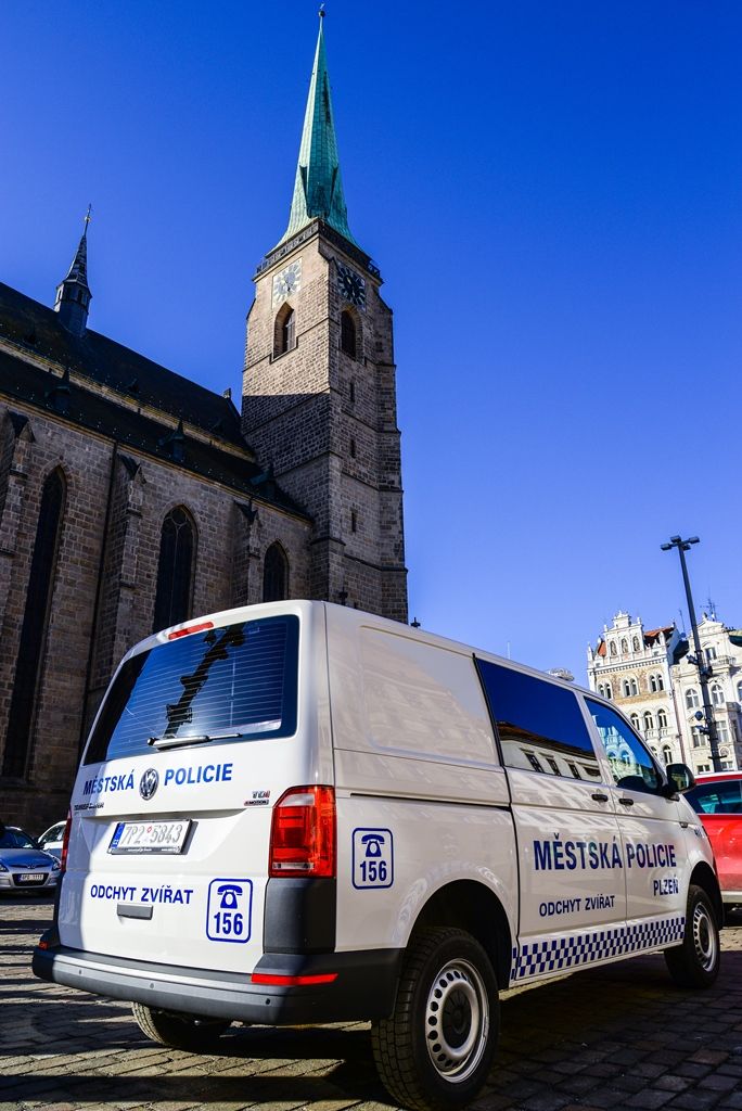 Strážníci mají nový speciální odchytový vůz (foto: M. Pecuch, 30.1.2018)