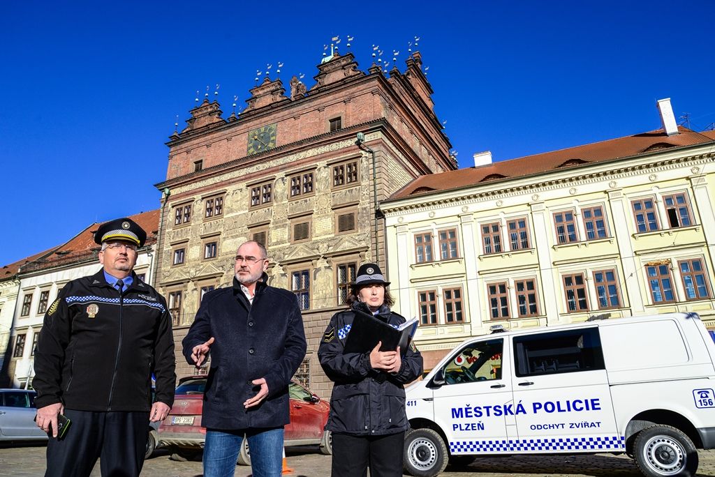 Strážníci mají nový speciální odchytový vůz (foto: M. Pecuch, 30.1.2018)