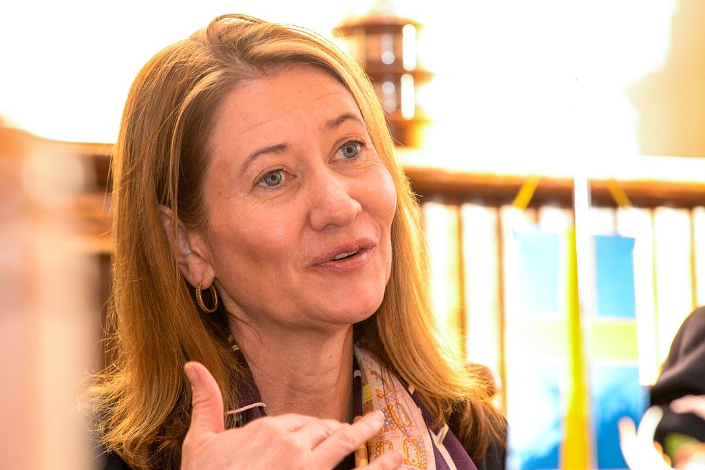 Velvyslankyně Švédska navštívila Plzeň (foto: M. Pecuch, 30.1.2018)