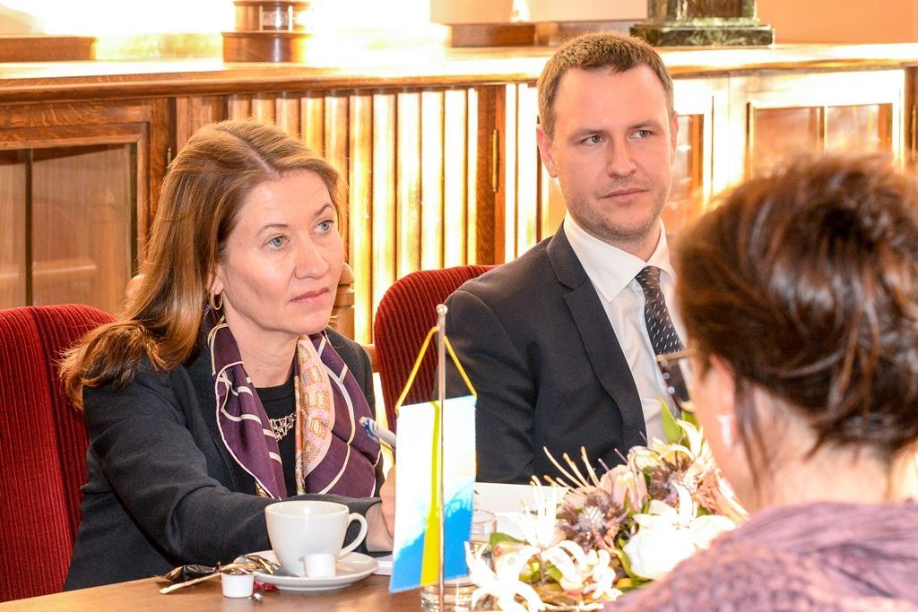 Velvyslankyně Švédska navštívila Plzeň (foto: M. Pecuch, 30.1.2018)